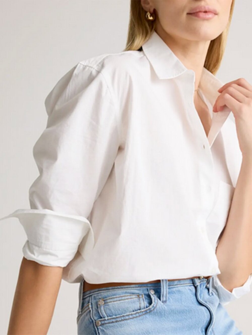 Quince Organic Cotton Boyfriend Shirt - Picture 5 of 12